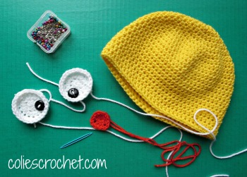 Spring-Peeper-Beanie-Appliques-Colie's-Crochetdotcom-Blog